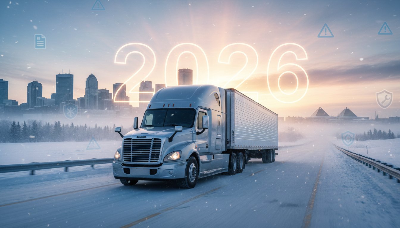 Logistics Truck Edmonton 