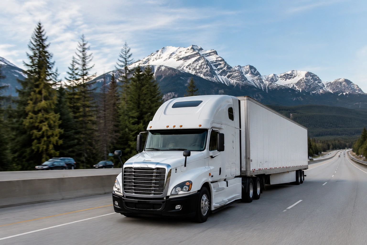 Reliable cross-border freight transportation services across Canada and the USA by Lubana Trucking.