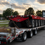 Lubana Trucking heavy haul transportation service moving oversized industrial freight with specialized trailers across Canada and the USA.