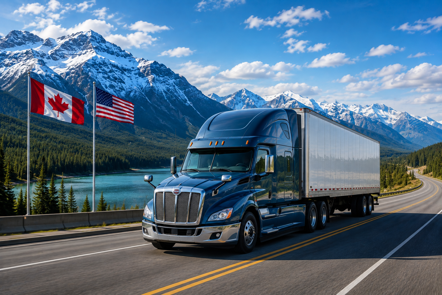 Lubana Trucking for freight shipping across North America