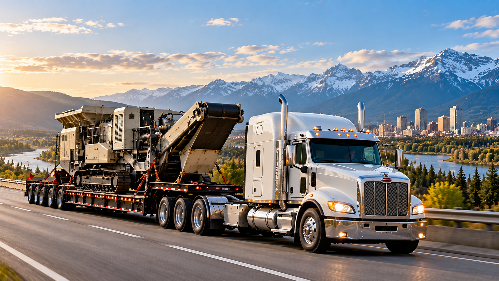 Who Can Haul Machinery From Edmonton to the US Complete Guide