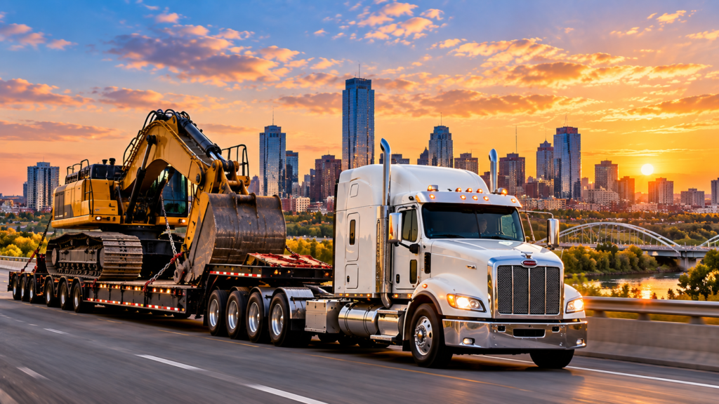 Who Can Haul a 50,000 lb Load From Edmonton